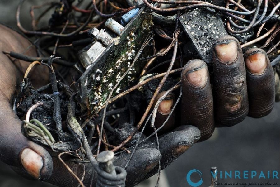 rác thải điện tử gây ra các bệnh nguy hiểm cho con người